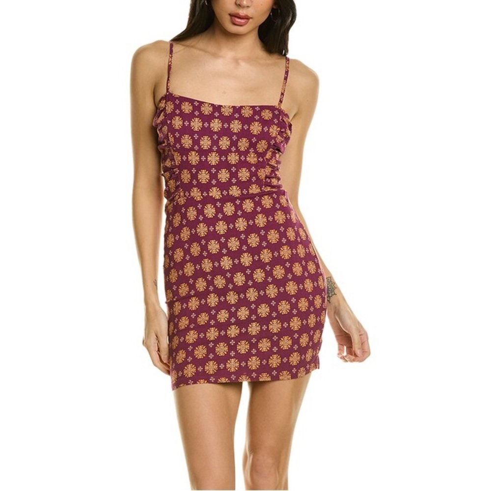 NWOT Free People Center of Attention Mini Dress